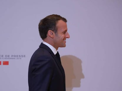 Emmanuel Macron, el 6 de noviembre en China