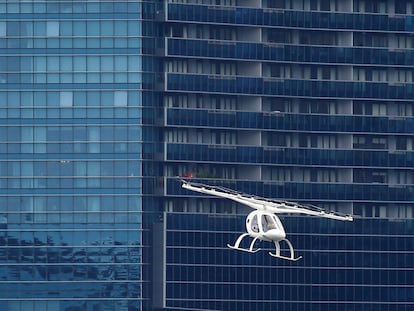 Taxi de Volocopter en Singapur el 22 de octubre