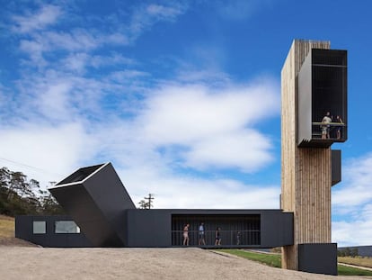 La bodega Devil’s Corner Cellar, en Tasmania (Australia), ha utilizado contenedores para una de sus instalaciones.