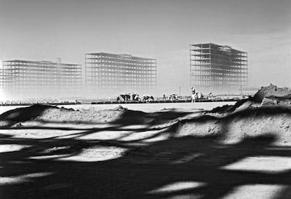 'La Explanada de los Ministerios en construcción', c. 1958
© Marcel Gautherot