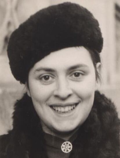 Susanna Pechuro, en 1957.