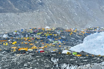 Campo base del Everest.