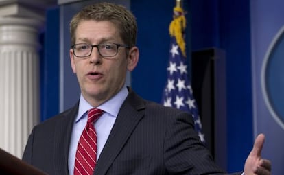 El portavoz de la Casa Blanca, Jay Carney.