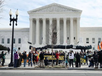 El Tribunal Supremo de Estados Unidos.