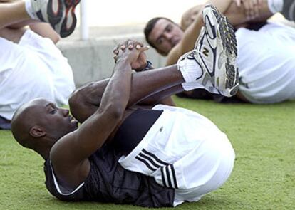 Bennett, en un entrenamiento.