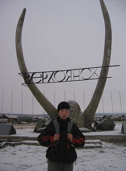 Entrada de Verjoyansk, el punto ms fro del hemisferio norte.