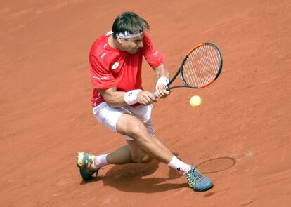 El sorteo de emparejamientos deparó que David Ferrer, número dos del equipo español, juegue el primer punto ante Alexander Zvererv, líder del conjunto teutón.