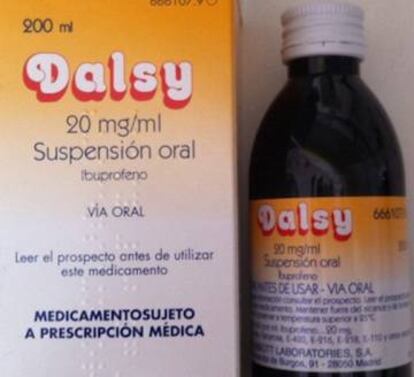 Imagen del medicamento Dalsy, de la página de Facua.