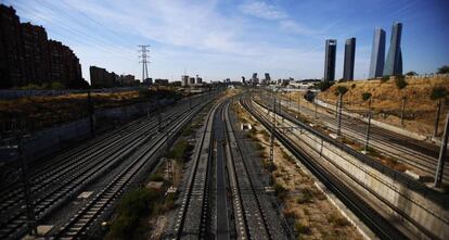 Parte de la zona norte de Madrid afectada por la paralizada Operación Chamartín.