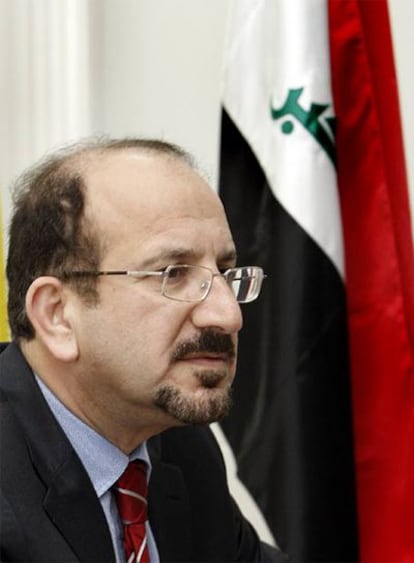Safaldín Mohamed al Safi, ministro de Justicia de Irak.