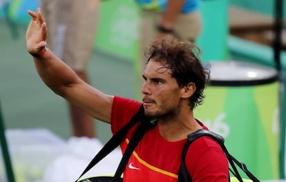 Nadal se despide de Río.