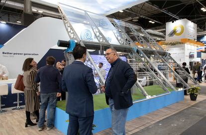 Muestra de eficiencia energética en la feria Genera 2023.