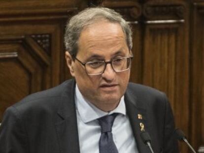 El ‘president’ propone otro referéndum, que ERC rechaza