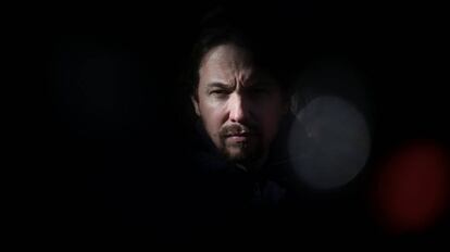 El l&iacute;der de Podemos, Pablo Iglesias. 