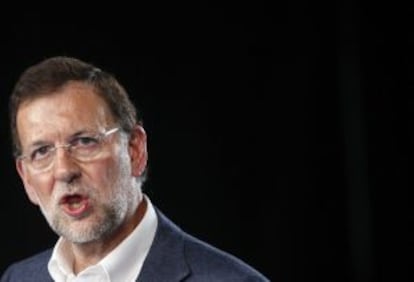 El presidente del PP, Mariano Rajoy.