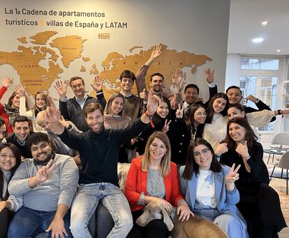 Foto de familia del equipo de Alterhome. CEDIDA POR LA COMPAÑÍA