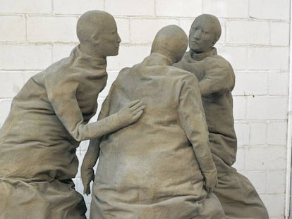 &#039;Conversation piece&#039; (1995), del artista Juan Mu&ntilde;oz.