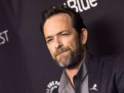 O ator Luke Perry.