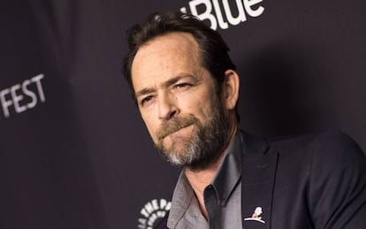 O ator Luke Perry.