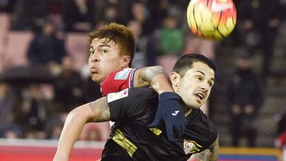 Pe&ntilde;aranda y Vitolo, la pasada temporada. 