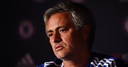 Jose Mourinho durante una rueda de prensa.