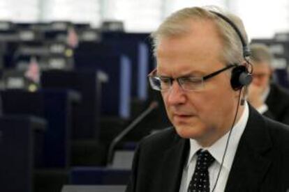 El comisario europeo de Asuntos económicos y monetarios, Olli Rehn. EFE/Archivo