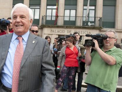 Baltar sale hoy de los juzgados tras otra sesión del juicio contra él.