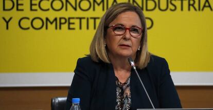 La secretaria de Estado de Economía, Irene Garrido.