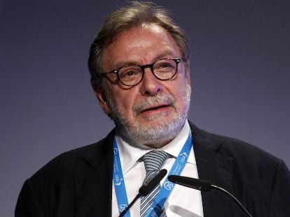 Juan Luis Cebrián, na Assembleia do CEAL.