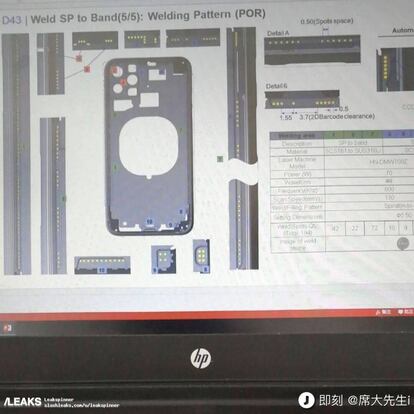 El presunto plano del iPhone XI con el polémico diseño de su cámara triple