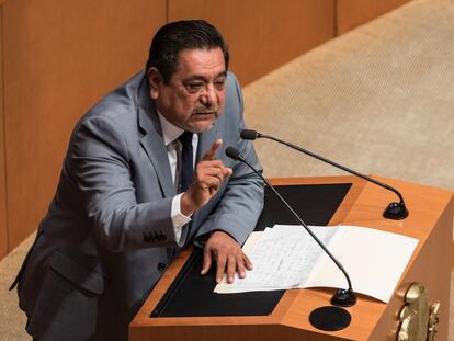 Félix Salgado Macedonio, candidato de Morena a la gubernatura de Guerrero,