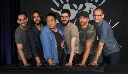 El grupo Linkin Park, en una imagen de 2014.