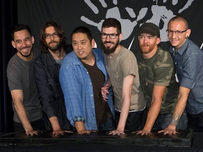 El grupo Linkin Park, en una imagen de 2014.