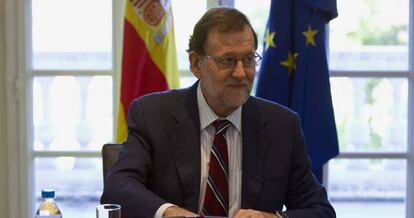Mariano Rajoy preside la Comisión Delegada para Asuntos Económicos de este jueves.