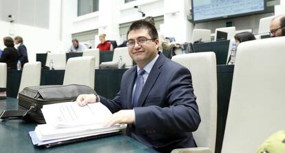 El concejal de Ahora Madrid, Carlos Sánchez Mato.