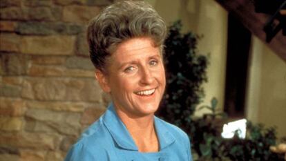 La actriz Ann B. Davis.