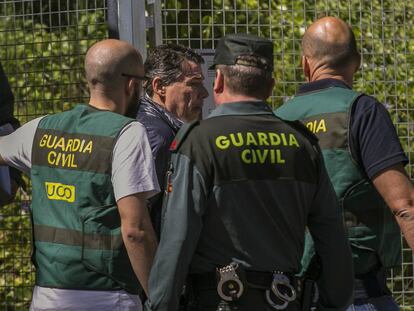 Ignacio González es trasladado a la Audiencia Nacional para declarar ante el juez Eloy Velasco en la operación Lezo.