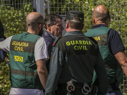 Ignacio Gonz&aacute;lez es trasladado a la Audiencia Nacional para declarar ante el juez Eloy Velasco en la operaci&oacute;n Lezo.