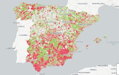 Pincha en el mapa para buscar la deuda de tu municipio y la variación entre 2011 y 2014.