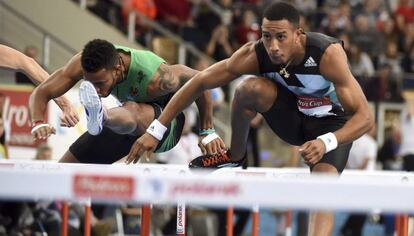 Orlando Ortega, en un competición en febrero.