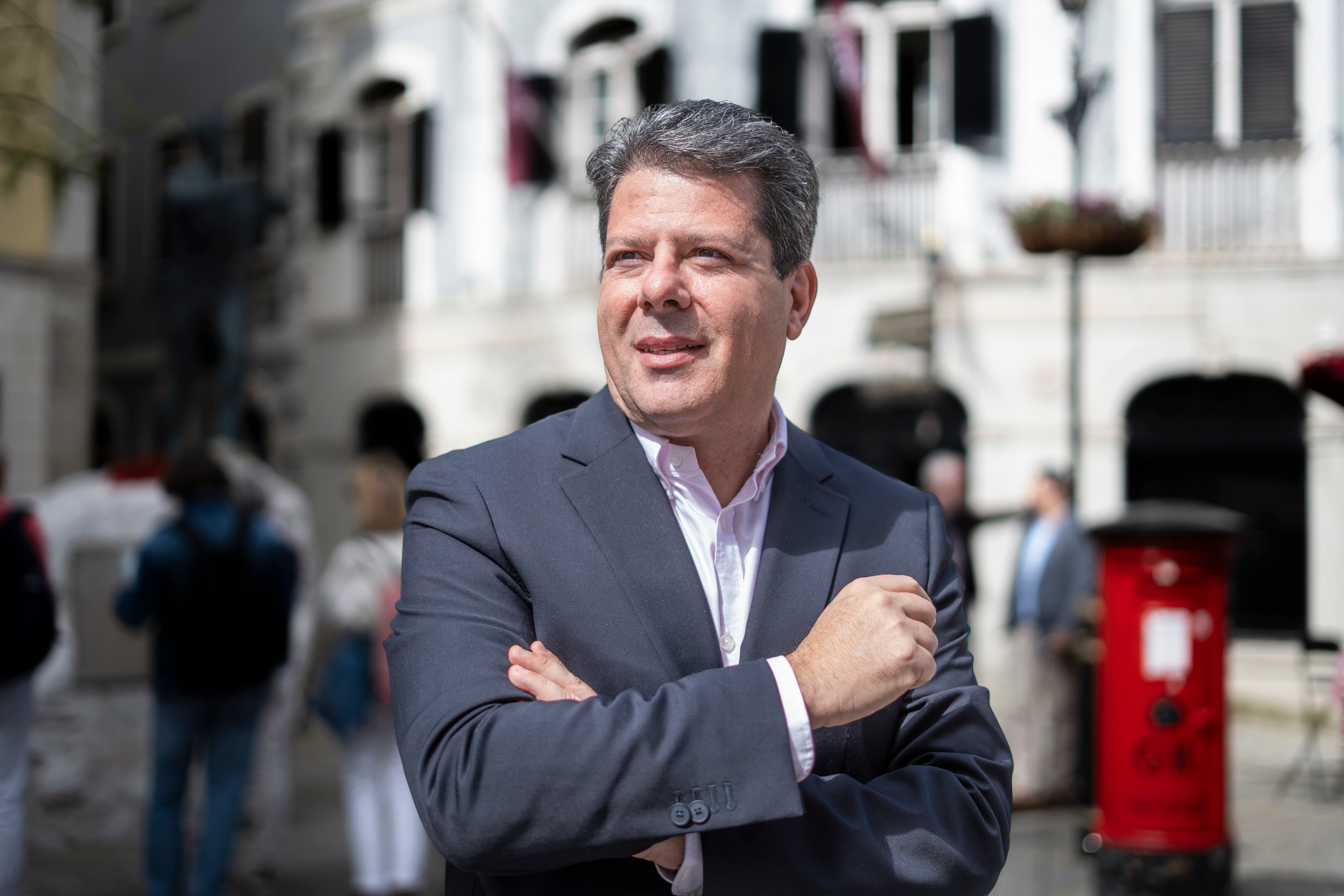 El ministro principal de Gibraltar, Fabian Picardo. 