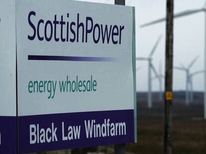 Parque e&oacute;lico de Scottish Power en Escocia