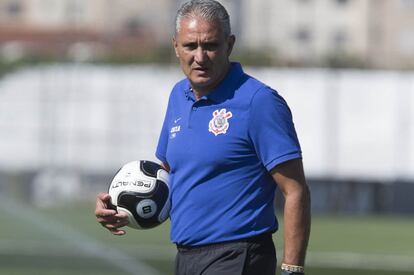 Tite, treinador do Corinthians.