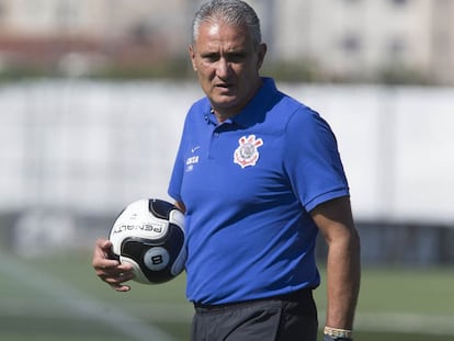 Tite, treinador do Corinthians.
