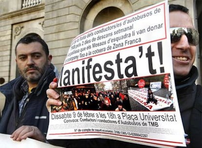 El sindicato CGT de metro y autobuses de Barcelona ha anunciado que la huelga de buses prevista para el día 12 se mantiene, y que se llevarán a cabo paros en el metro del 18 al 22 y del 25 al 29 de febrero.