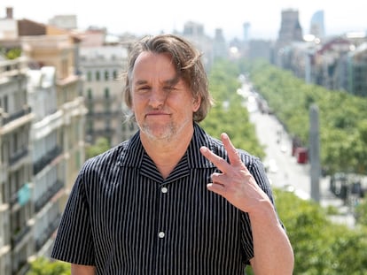 El cineasta Richar Linklater, hoy en Barcelona.