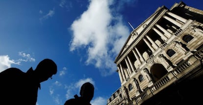 Banco de Inglaterra, en la City de Londres (Reino Unido).