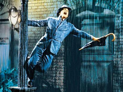 Gene Kelly en 'Cantando bajo la lluvia' (1952).