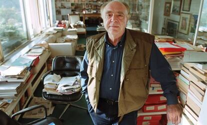 Alberto Bevilacqua, novelista y director cinematográfico italiano, en 2002.