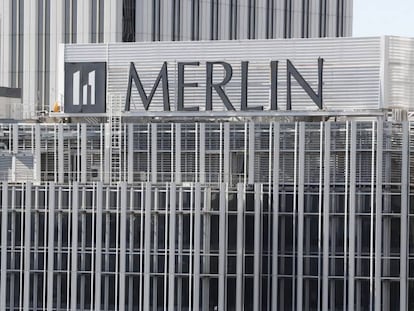 Un edificio de Merlin Properties en Madrid.